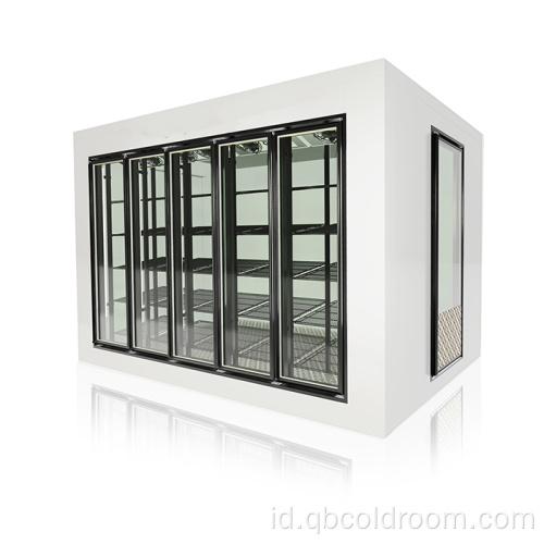Display Pintu Kaca Kamar Dingin Pabrik Langsung